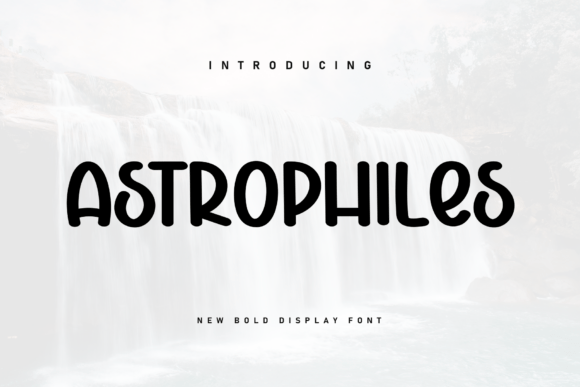 Astrophiles: A Handwritten Display Font That Feels Like a Warm Welcome