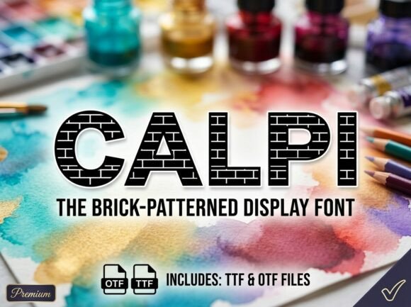 Calpi: A Display Font That Commands Attention
