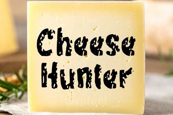 Cheese Hunter: A Display Font That Feels Like Home