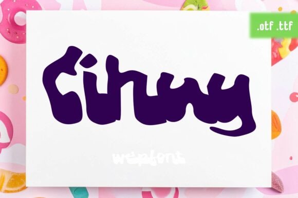 Cihuy: A Bold, Playful Display Font That Demands Attention