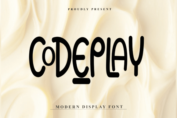 Codeplay: A Playful Display Font for Handmade Charm