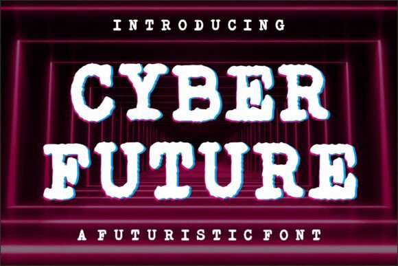 Cyber Future: A Display Font That Feels Like a Thoughtful Design Choice