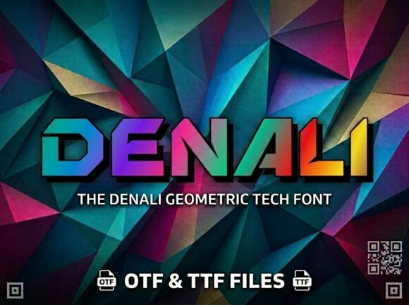 Denali: A Bold Display Typeface for Digital Impact