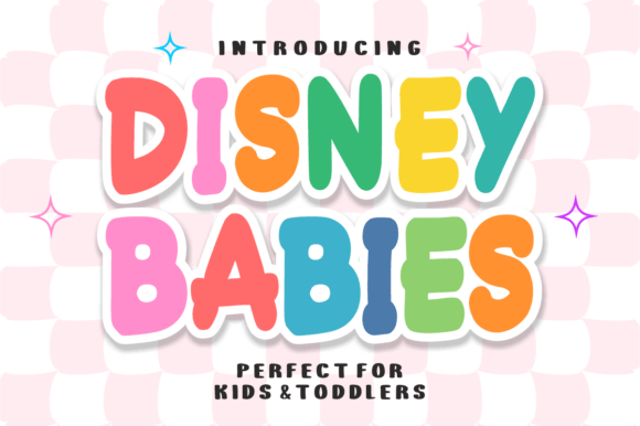 Disney Babies Font: A Playful Display Typeface for Scroll-Stopping Campaigns