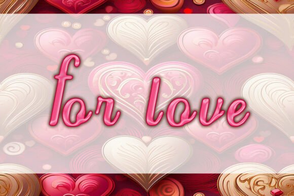 For Love: A Display Font That Elevates Editorial Design