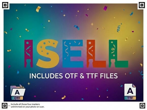 Isell: A Bold Display Font for Standout Digital Headlines
