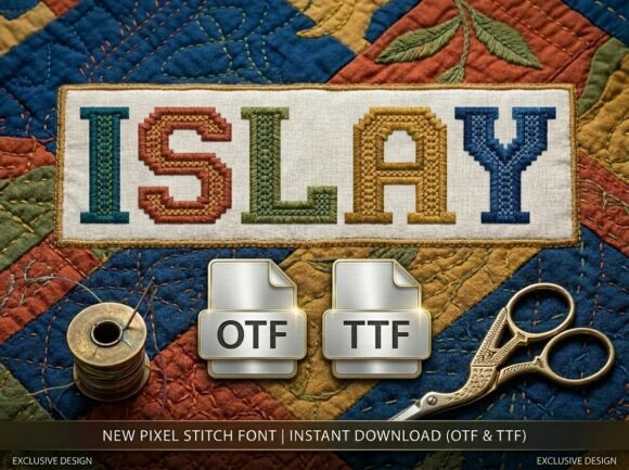 Islay: A Utility-Inspired Display Font for Digital Clarity