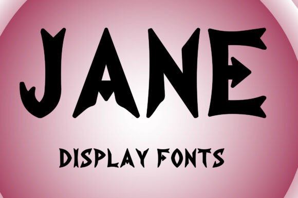 Jane: A Bold Display Font for Digital Branding