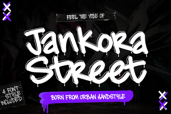 Jankora Street: A Display Typeface That Commands Attention