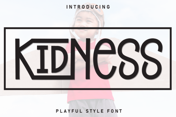 Kidness Font: A Display Typeface That Makes Campaigns Instantly Clear
