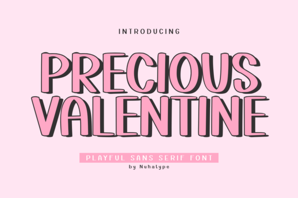 Precious Valentine: A Display Font That Elevates Romantic Digital Branding