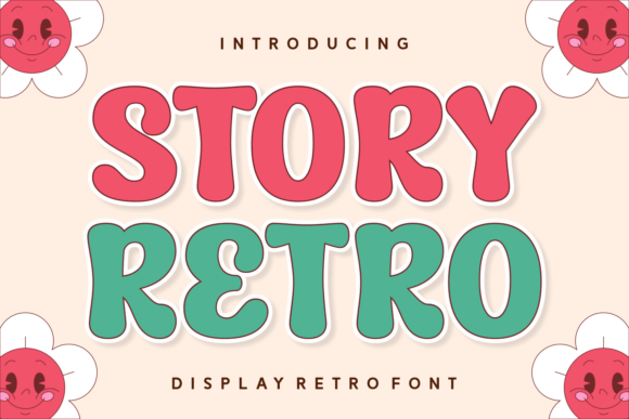 Story Retro: A Display Font That Feels Like Finding a Vintage Postcard