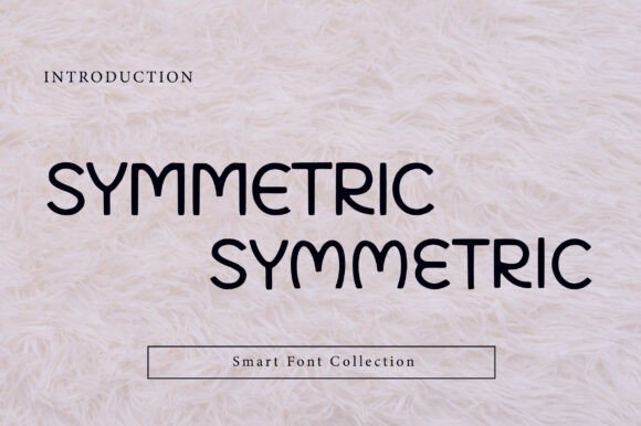 Symmetric: A Modern Display Font for Editorial Clarity