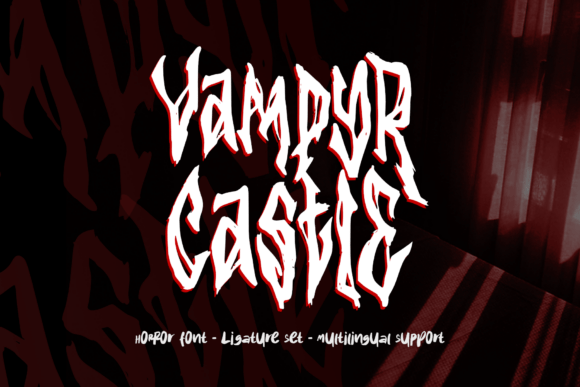 Vampyr Castle: A Gothic Display Font That Sets the Mood