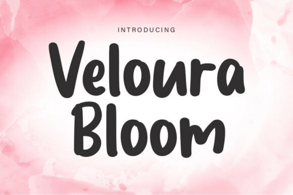 Veloura Bloom: A Display Typeface for Warm, Scroll-Stopping Campaigns