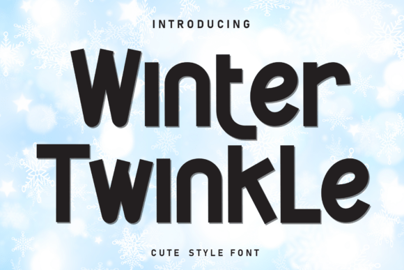Winter Twinkle: A Display Font That Makes Your Brand Feel Warm & Trustworthy